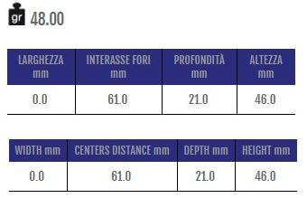 Cosma Встраиваемая ручка для мебели в современном стиле  12916  - Вид №1