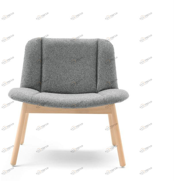 Billiani Кресло с тканевой обивкой Hippy 615