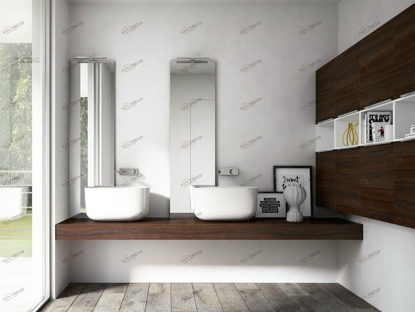 Ideagroup Двойная столешница из вяза My time sun-id-1408100