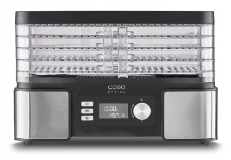 9064806 Сушилка для овощей и фруктов CASO DH 450 серебристый STDN-0030704