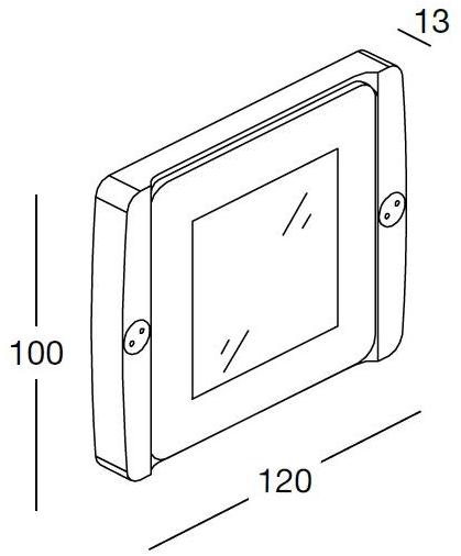 DGA Настенный светодиодный стремянка Loled sun-id-1492448 - Вид №2