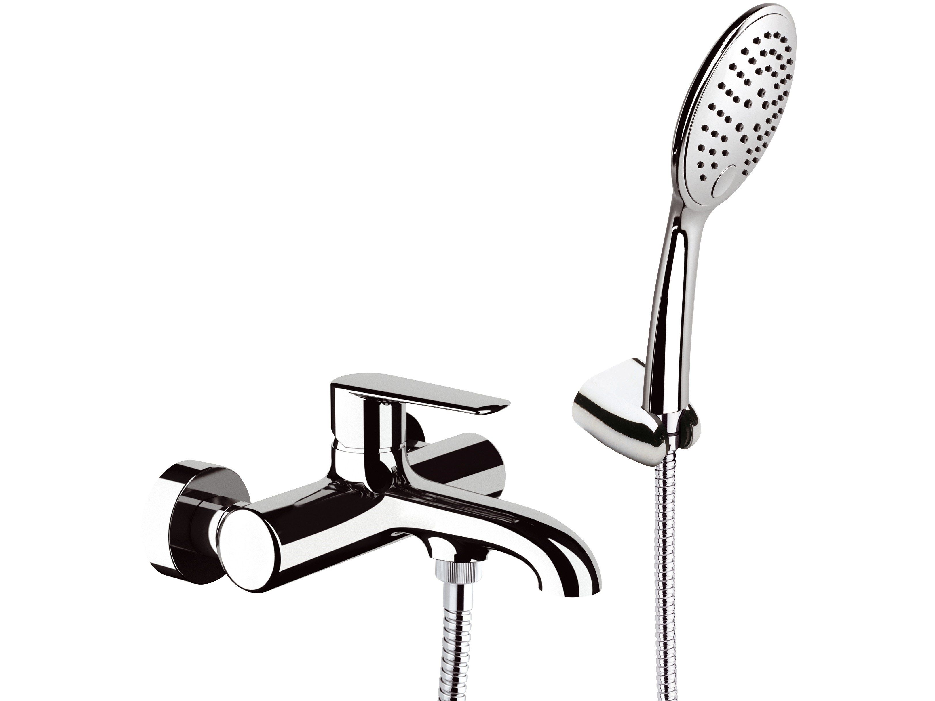 Латунная однорычажная настенная ванна Rubinetterie Mariani Harmony ARCH-00107046 - Вид №1