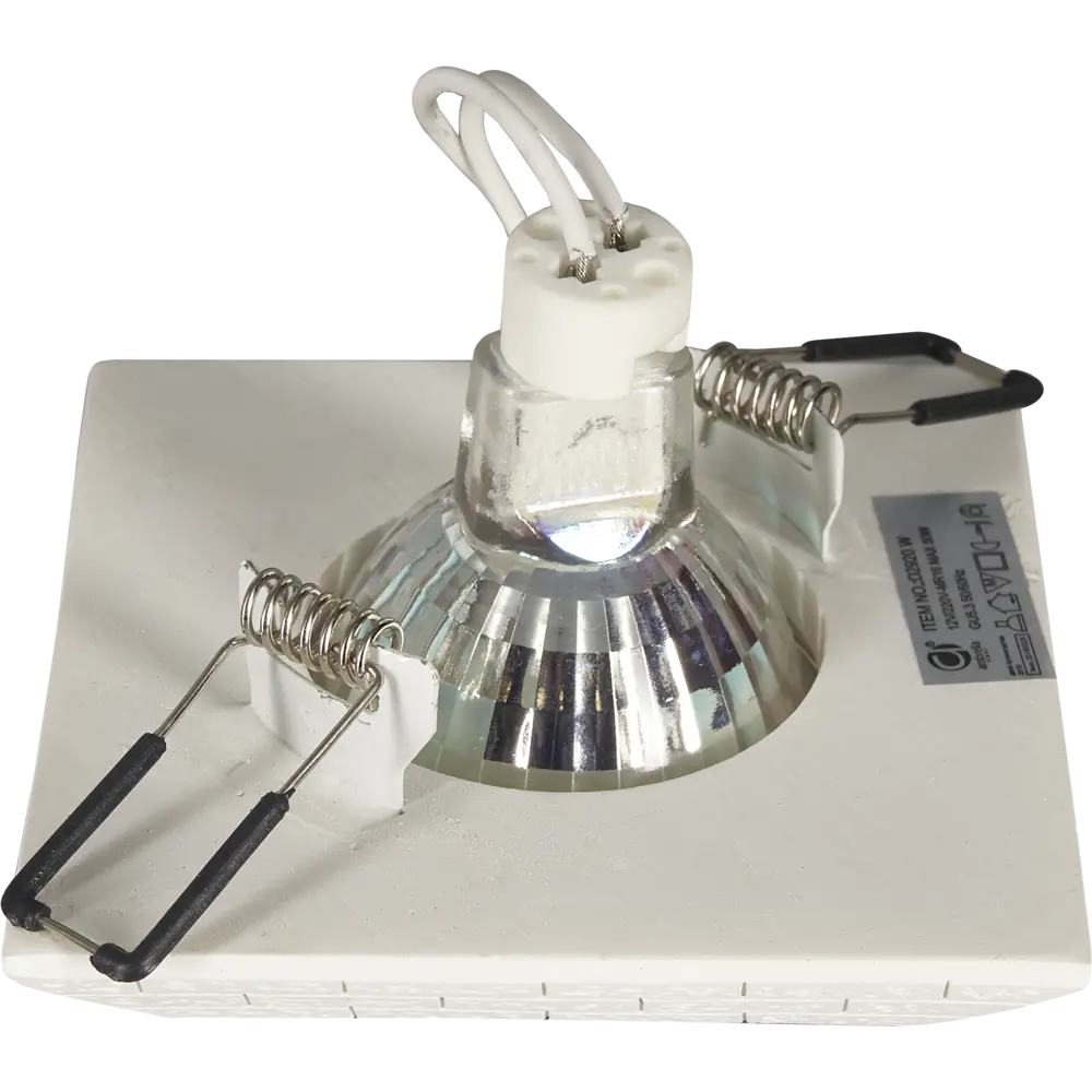 Светильник точечный встраиваемый D2920 W 65 мм, 2.5 м², цвет белый Ambrella light STLM-2020699 - Вид №4