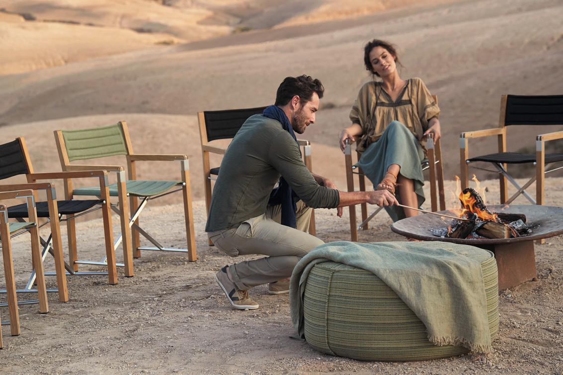 MNST1312 Тач пуф лотос ваниль 52 Manutti Poufs  - Вид №5