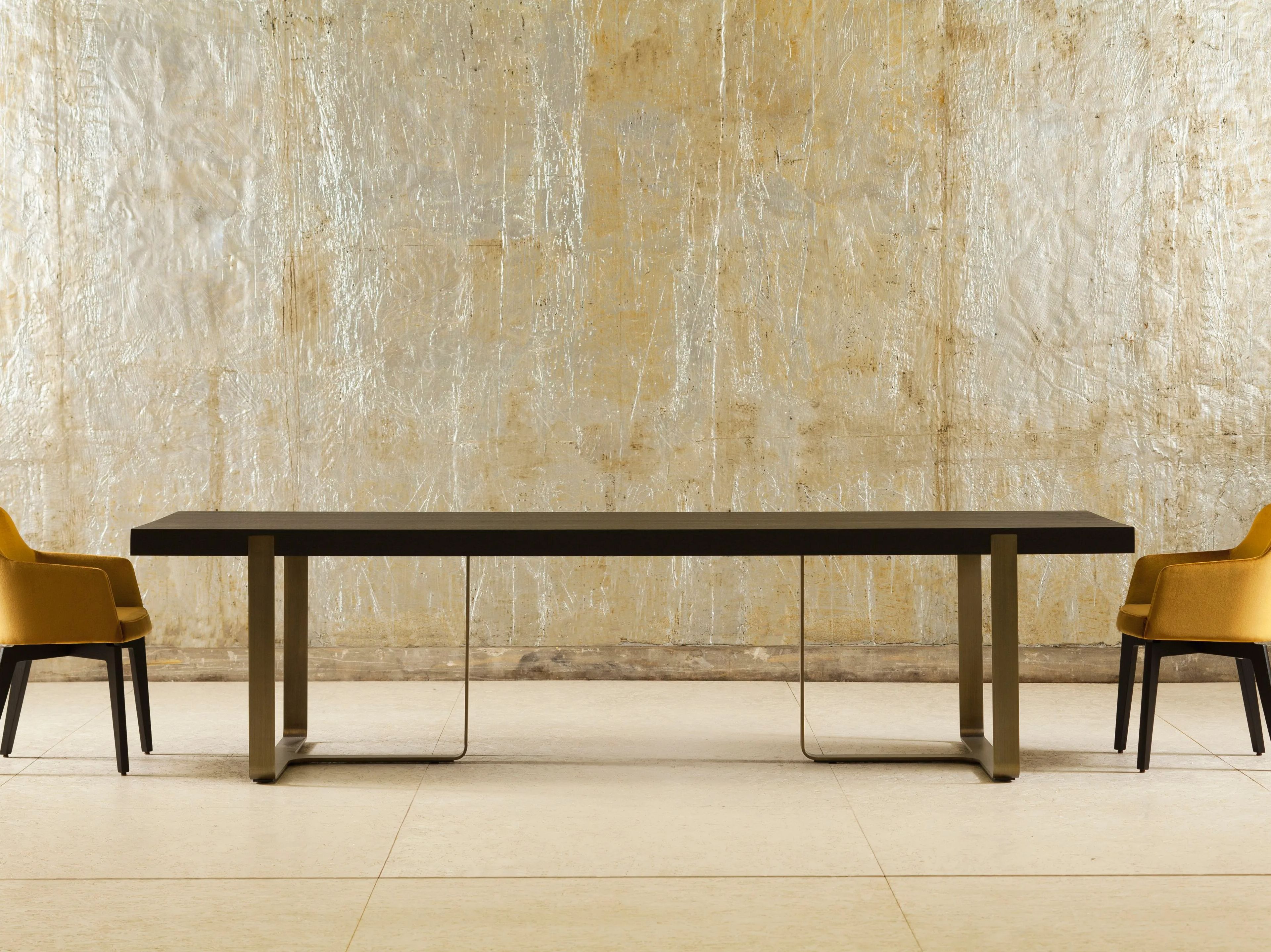 Прямоугольный обеденный стол из шпона Riccardo Rivoli NASTRO ARCH-00115193 - Вид №3