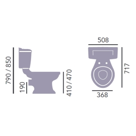 01A200029/01A200031/01A200911 Унитаз Heritage Dorchester Santreyd - Вид №12