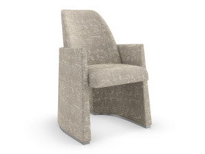 Тканевый стул с подлокотниками