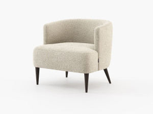 Тканевое кресло с подлокотниками