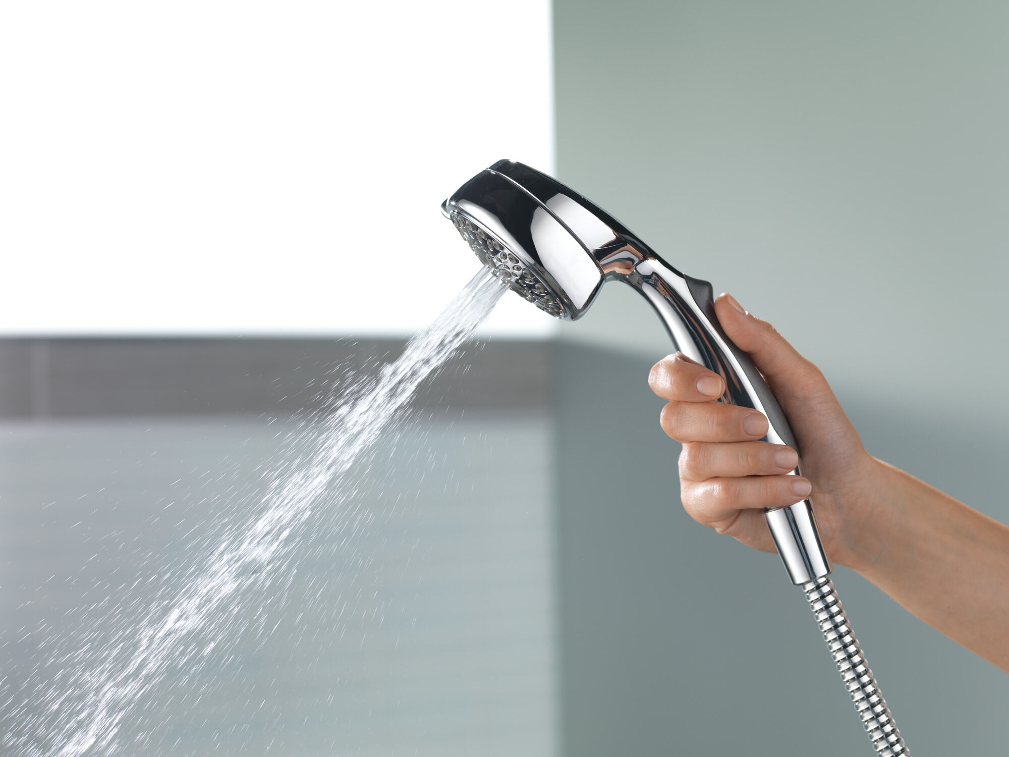 75700 Ручной душ с 7 настройками Delta Faucet Universal Showering Хром  - Вид №4