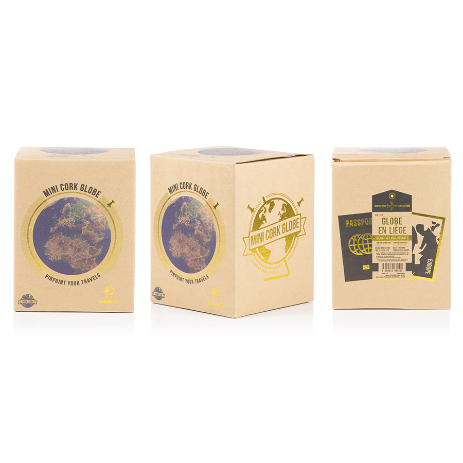 Глобус цветной Colour малый SUCK UK SKCORKGLOBE4 - Вид №12