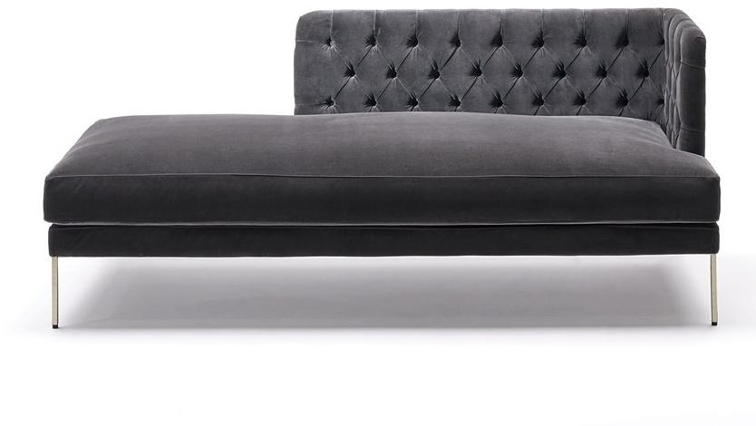 Living Divani Стеганая кушетка из ткани Lipp sun-id-1455533 - Вид №1