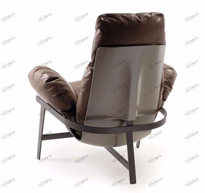 Arketipo Кожаное кресло с подлокотниками sun-id-1465919