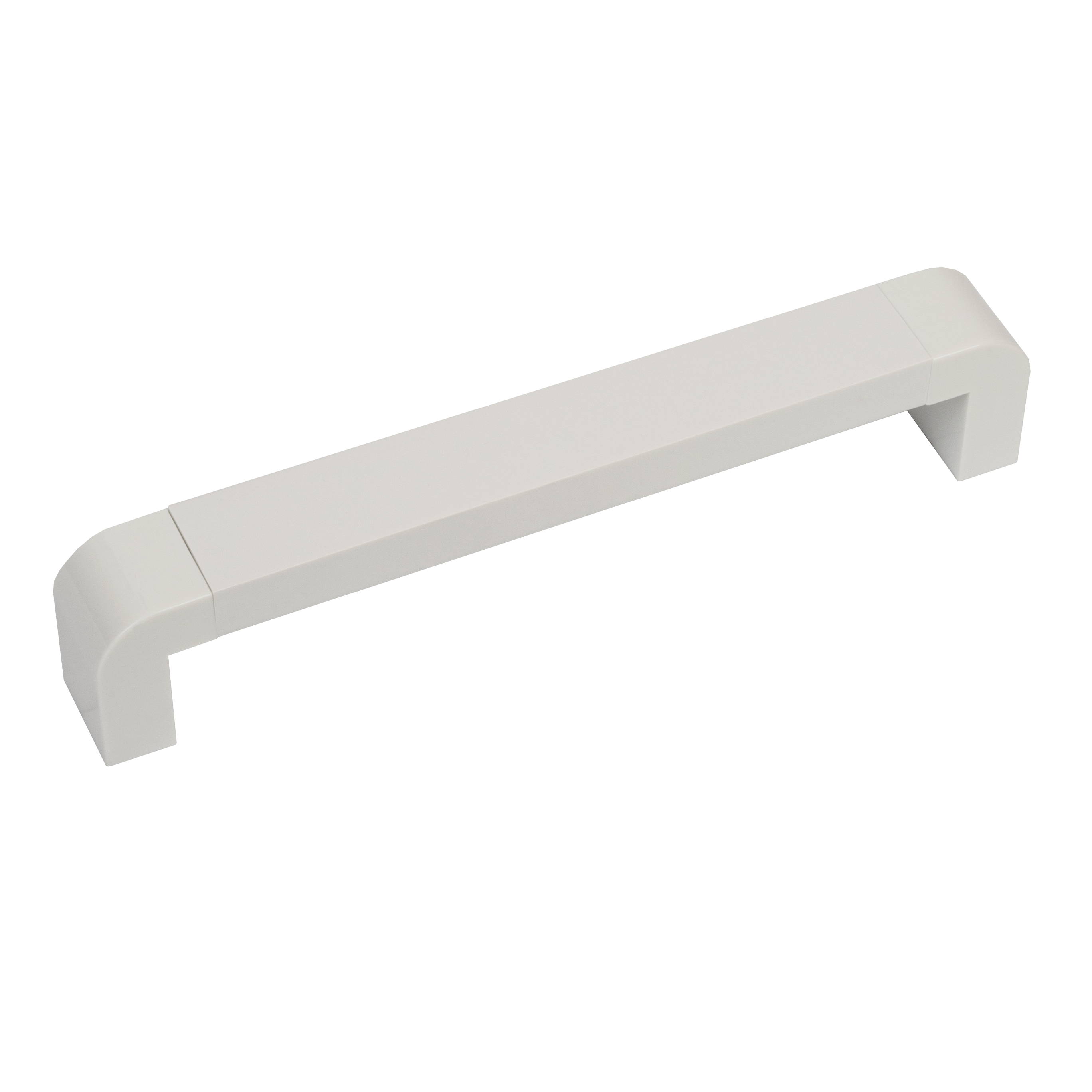 86728638 Ручка-скоба C-38 пластик 128 мм цвет белый STLM-0071000 Santreyd 