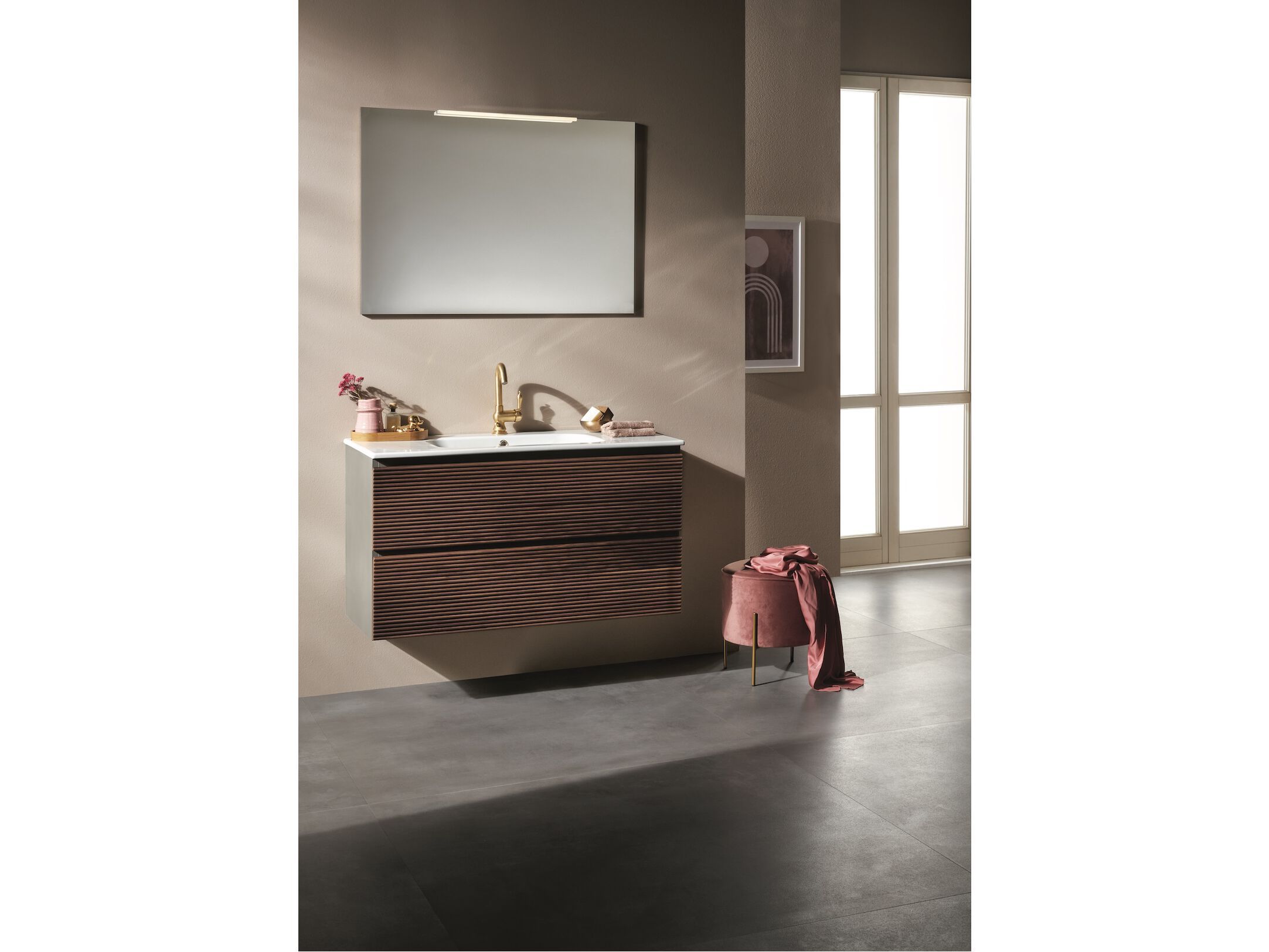 Полная мебель для ванной комнаты Gaia Mobili Contemporary ARCH-00081203