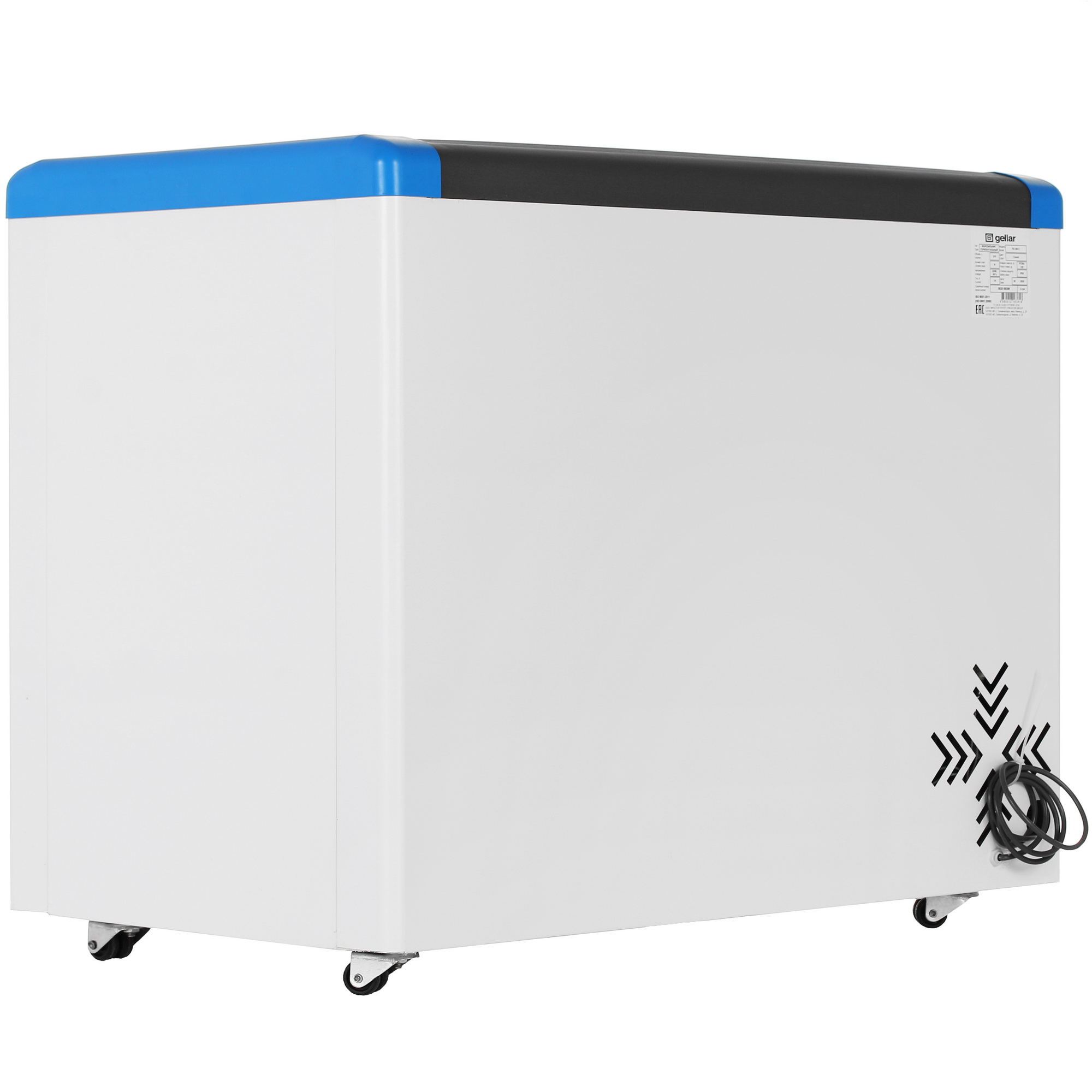 1229576 Морозильный ларь Frostor Gellar FG 350 C белый, синий STDN-0061411 - Вид №3