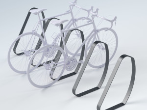 Стальная стойка для велосипедов