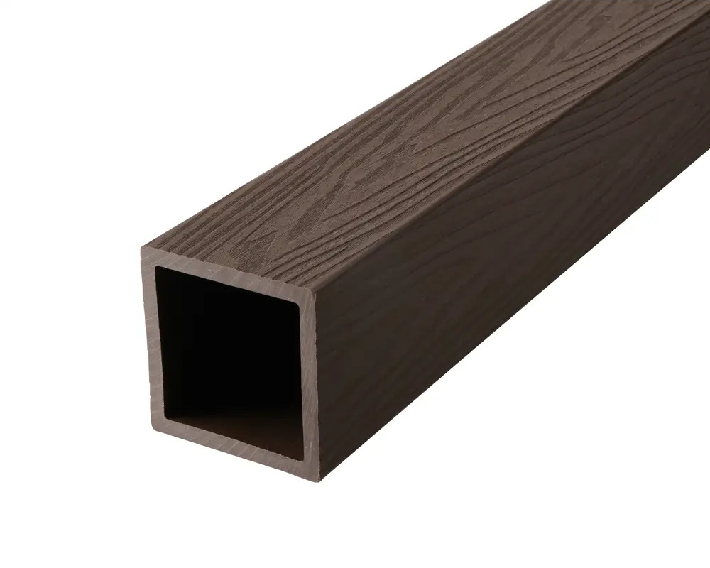 Столб T-DECKS для модульных ограждений 125×125×3000 мм венге 88779118