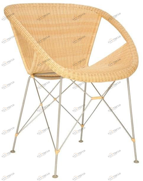 JANUS et Cie Стул из ротанга с подлокотниками Suki sun-id-1458892
