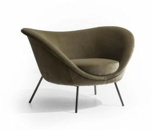 Molteni & C. Кресло из ткани с подлокотниками Heritage