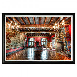 896519195_1818 Арт-постер «Замок в долине» Object Desire