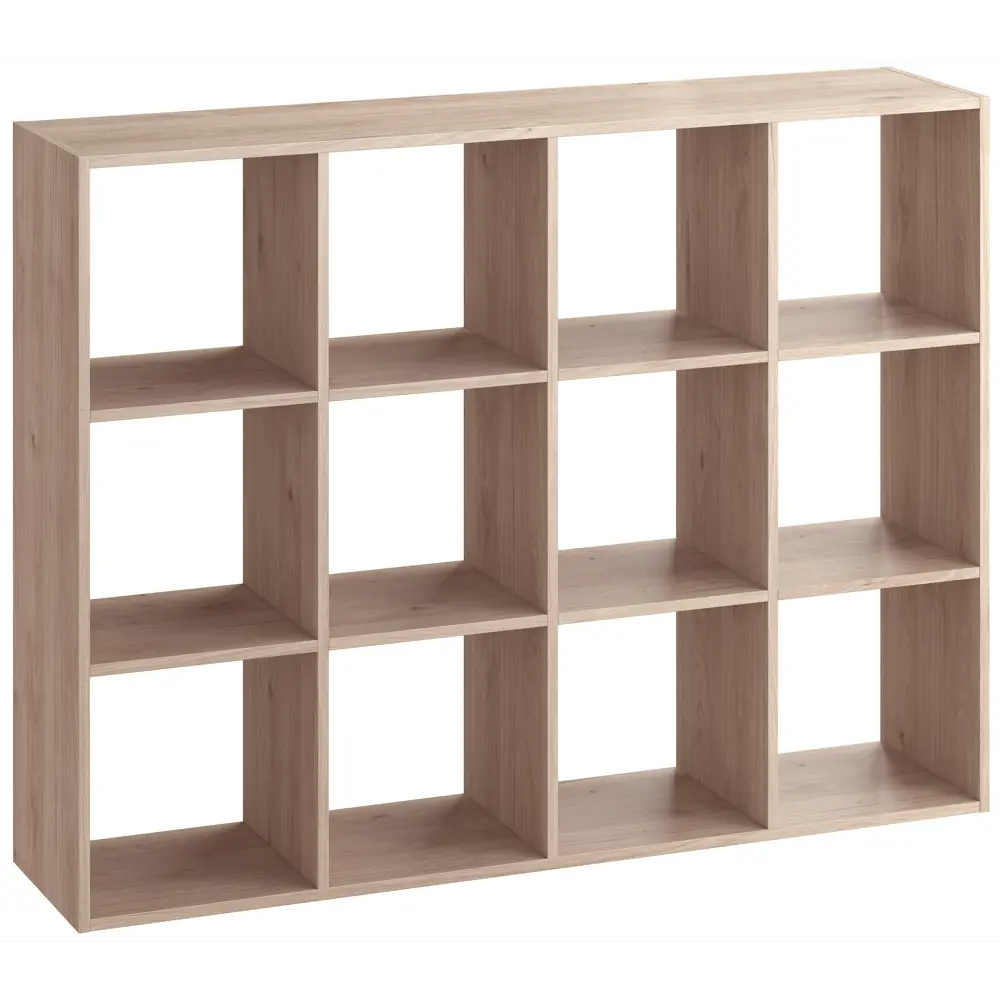 Стеллаж SPACEO KUB 12К, 139х139х31,7 см, цвет дуб 82037475 STLM-2196612 