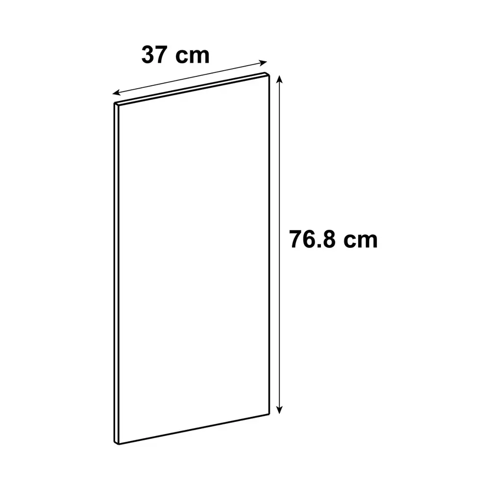 Фальшпанель для шкафа Delinia ID Петергоф 37x76.8 см МДФ цвет бежевый STLM-2013684 - Вид №4
