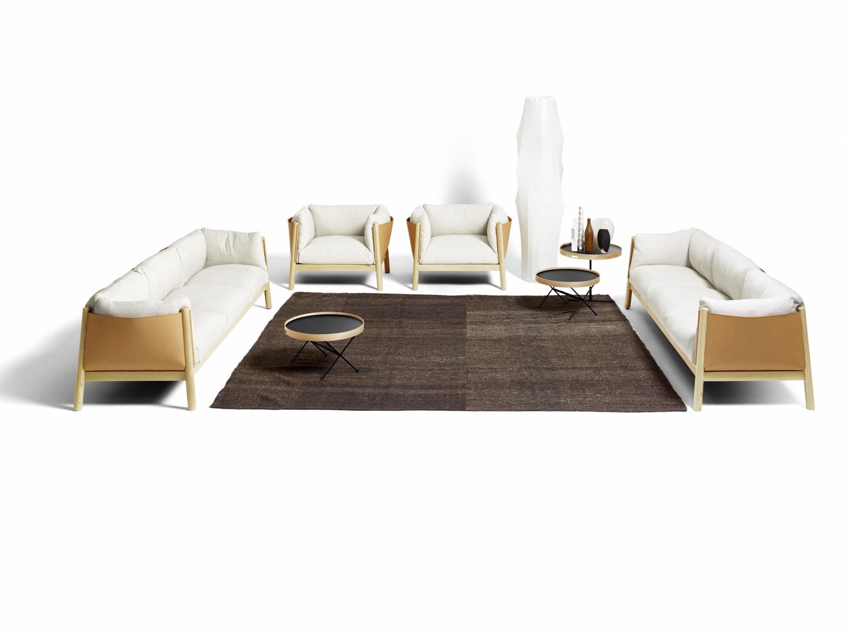 Тканевое кресло с подлокотниками DE PADOVA Як ARCH-00039412 - Вид №1