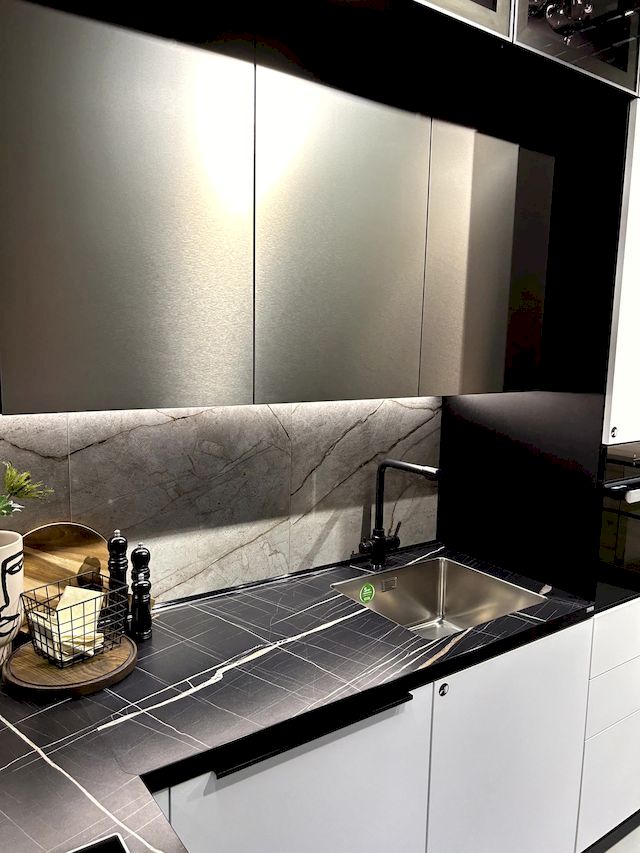 Столешницы для кухни - Мрамор Нуар LIGRON LIST357 2109 - Вид №8