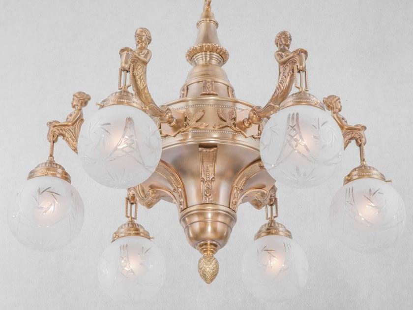 Patinas Lighting Подвесной светильник ручной работы из латуни Fortuna sun-id-1426025 - Вид №2