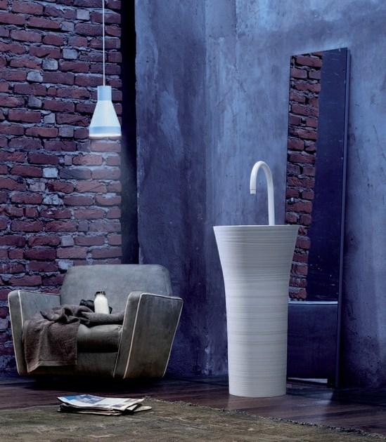 FALPER Отдельностоящий ротондо Lavabo из ceramilux® Handmade sun-id-1373818 - Вид №1