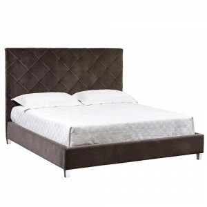 Кровать двуспальная 160х200 коричневая Madison ICON DESIGNE ДИЗАЙНЕРСКИЕ 177949 Коричневый