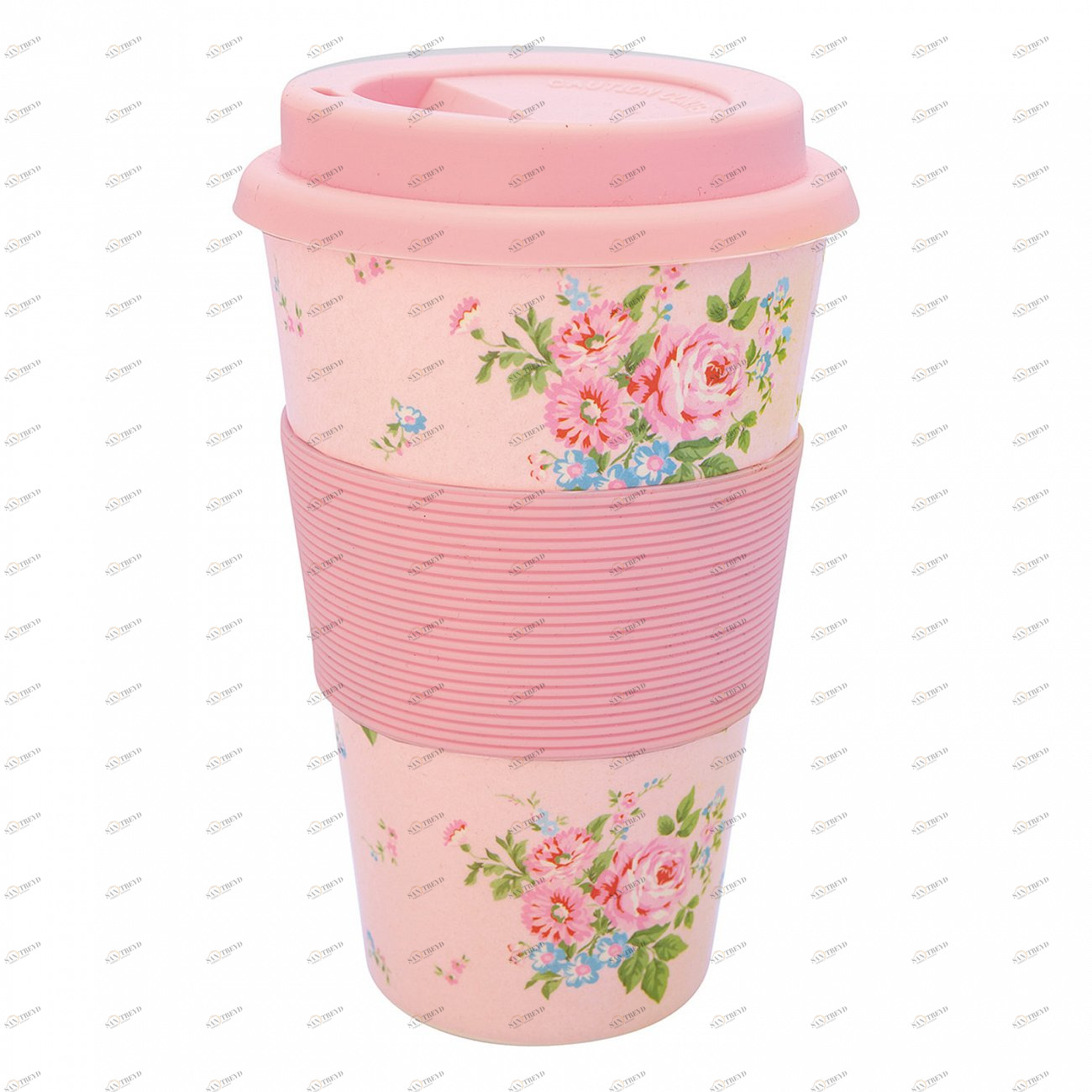 Кружка на вынос "Marley pale pink" LE-VILLAGE СОВРЕМЕННЫЙ 221999 Разноцветный 