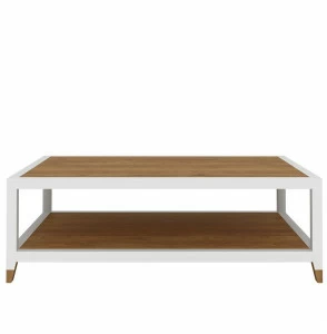 Журнальный столик прямоугольный с полкой дуб 125 см Arnika FURNITERA ARNIKA 120350 Коричневый