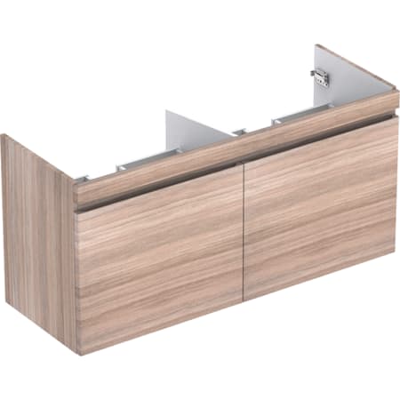 869130000 Шкафчик для двойной раковины Geberit Renova Plan, с двумя выдвижными ящиками и двумя внутренними выдвижными ящиками Geberit  - Вид №5