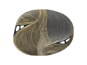 Изогнутый ковер ручной работы