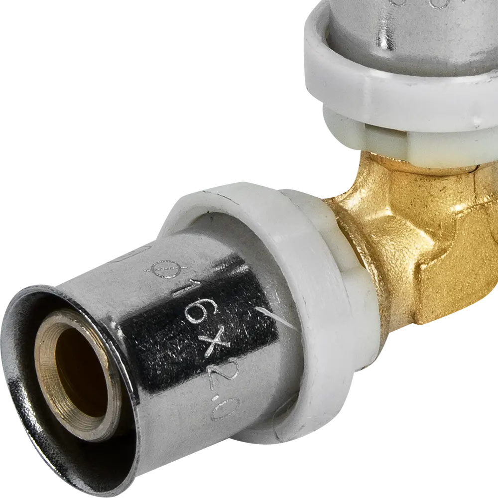 Угловой фитинг AQUABEAM 90° 16 мм для трубных систем 82275212 STLM-0023757 - Вид №2