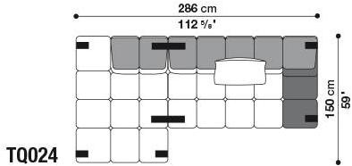 B&B Italia Модульный секционный диван Tufty time sun-id-1414316 - Вид №58