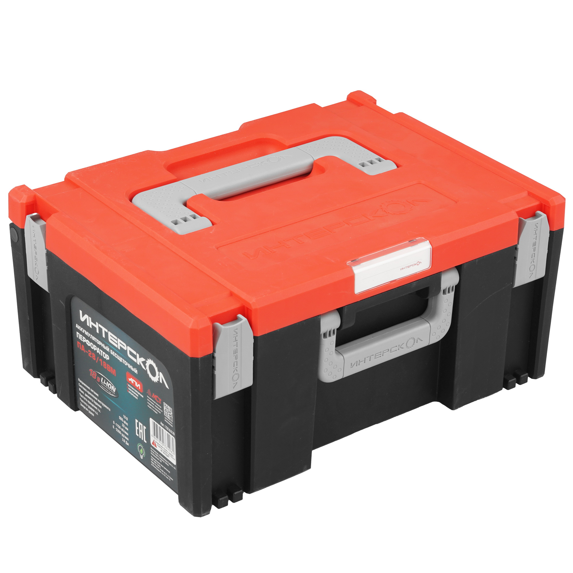 Перфоратор Интерскол ПА-28/18ВМ АПИ 18V , Без ЗУ, Без АКБ 9084702 STDN-0022732 - Вид №7