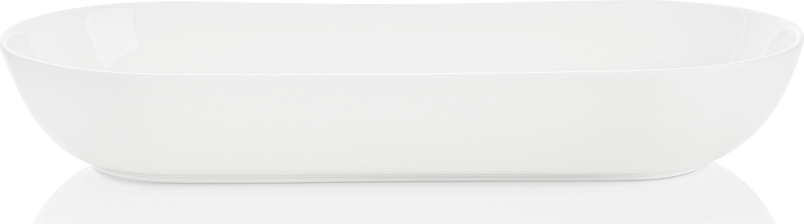 10624432 Mix&Match Блюдо овальное Mix&Match Акцент 31х14см, фарфор Фарфор костяной 