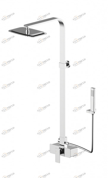 Душевой гарнитур PHILLIS F956101C-A-ENG bravat