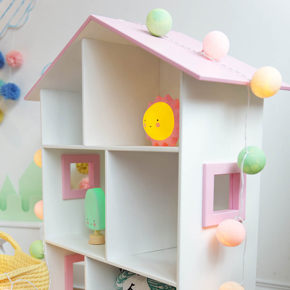 Кукольный дом Manchester (розовая крыша) VAMVIGVAM  281759 Белый;розовый Santreyd  - Вид №4