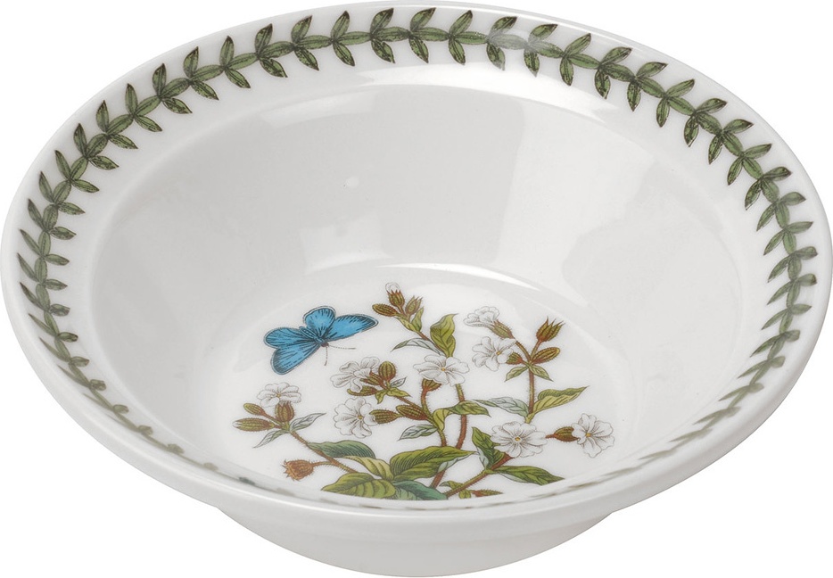 10611254 Portmeirion Тарелка для каши Portmeirion Ботанический сад.Смолевка 15см, фарфор Фарфор 