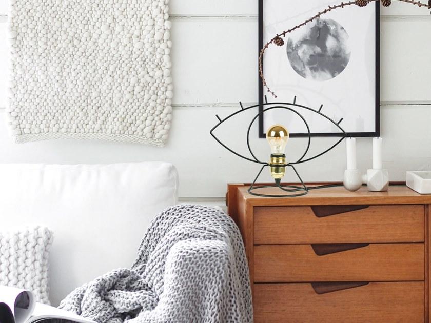 LUZ EVA Настольная лампа из металла Clin d'œil Lp-l180020  - Вид №1