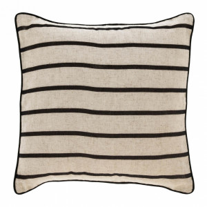 090779 Чехол для подушки в черную полоску 45 x 45 cm La Forma Sagira