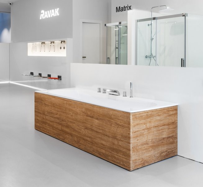 Передняя панель180 для ванны CITY белая с креплением Ravak X000001059 - Вид №4