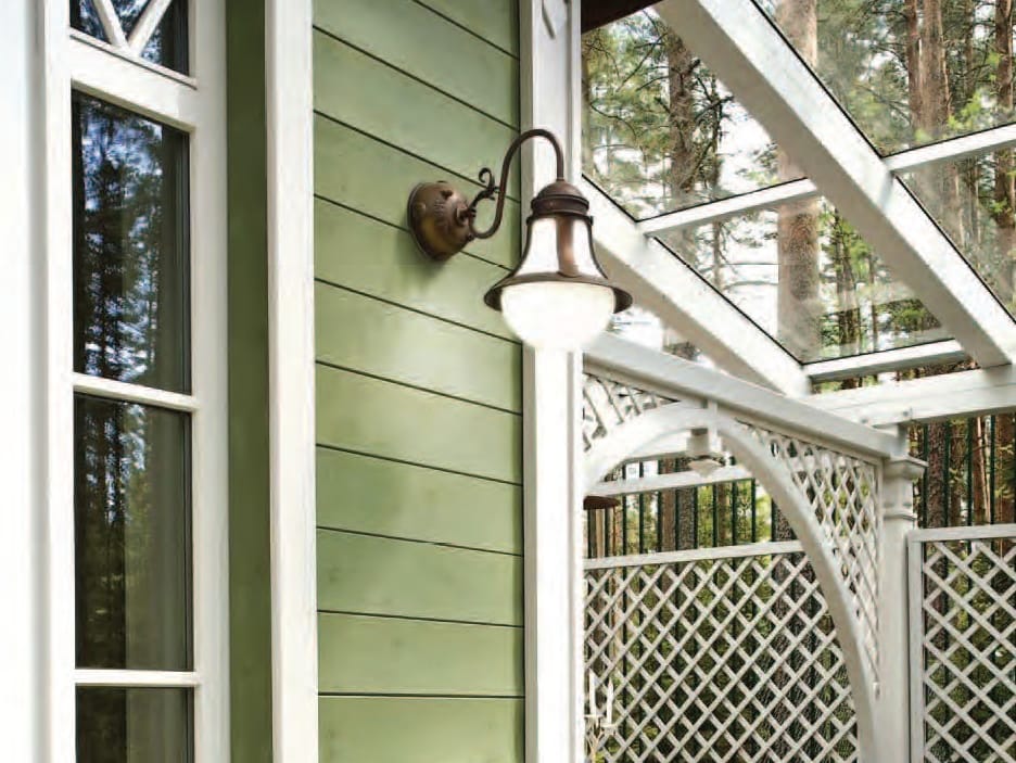 Металлическая наружная настенная лампа Aldo Bernardi лоджия ARCH-00003174