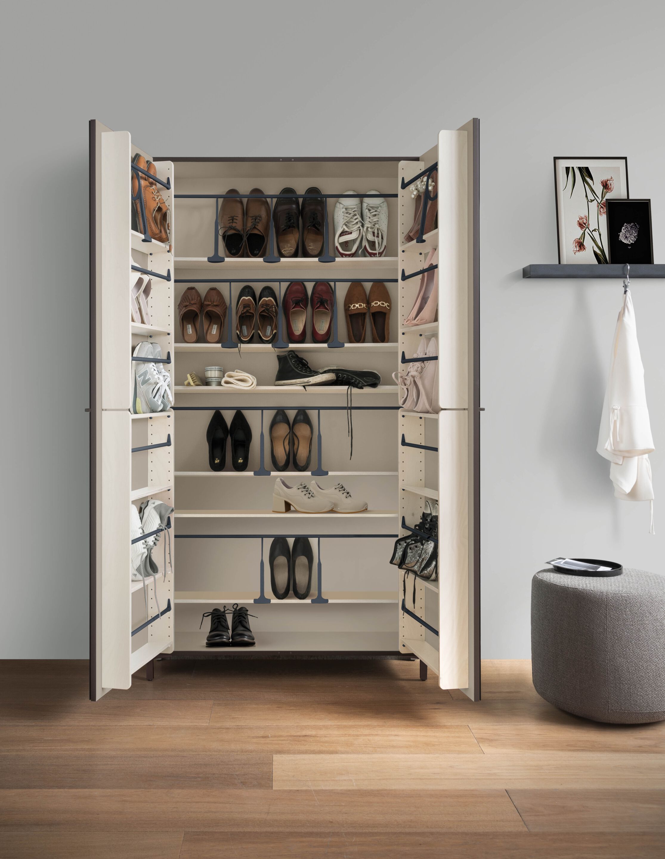 Шкаф для обуви с распашными дверцами Birex Linear ARCH-00021953 - Вид №1