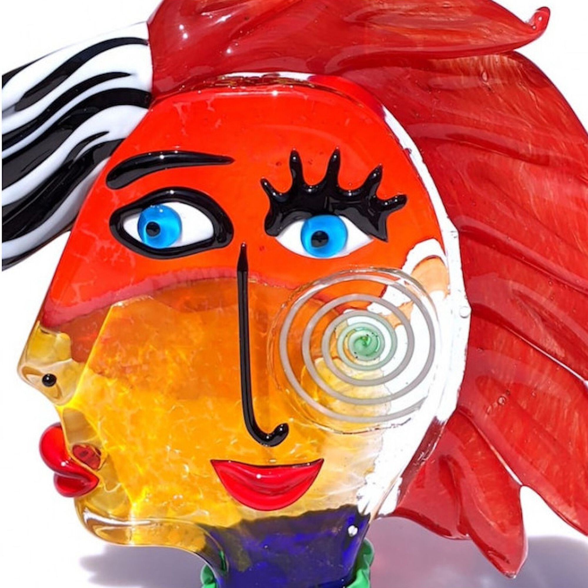 Абстрактная скульптура ручной работы из муранского стекла YourMurano Picasso'S Figures ARCH-00103700 - Вид №5