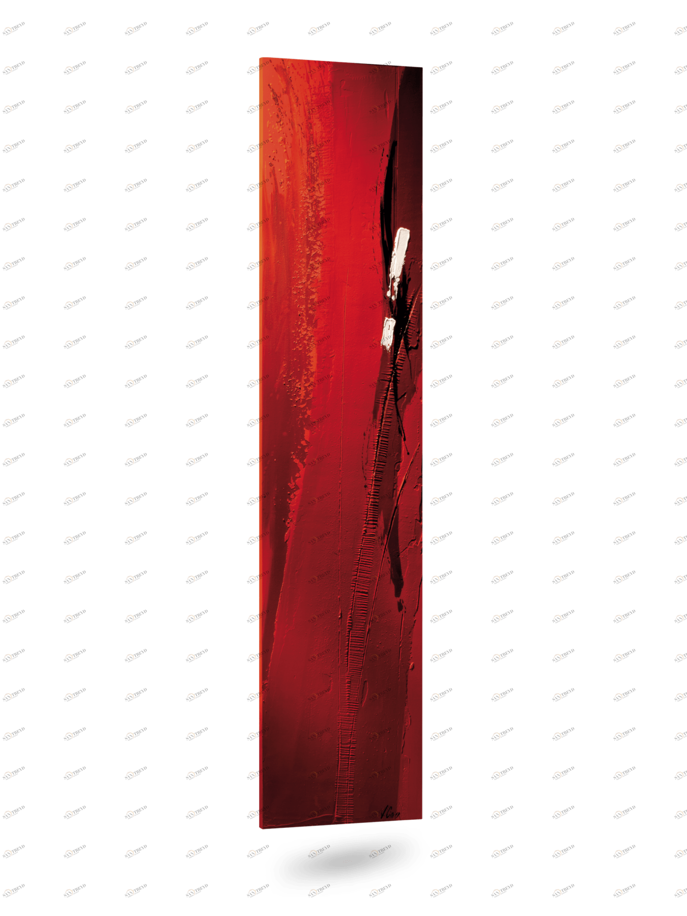 Водяной радиатор 220 x 70 cm Rosso 2 Cinier  1374 Вт sun-id-1218058