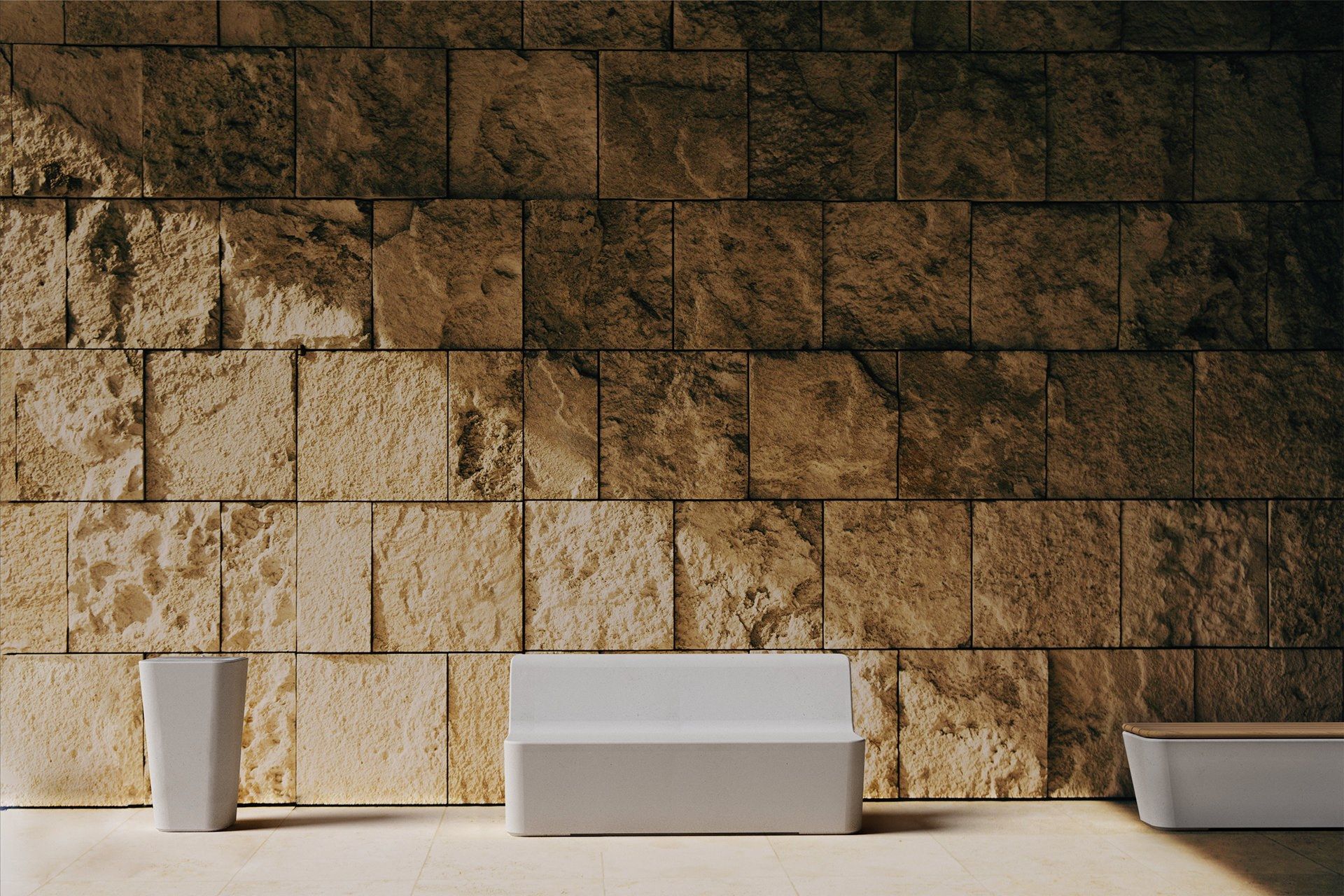 Бетонные стойки для мусора SIT Smooth ARCH-00112916 - Вид №3